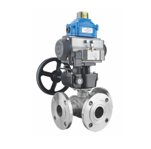 Compare full port and standard port ball valve flow paths